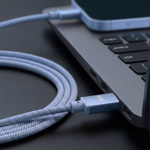 Forever Vibe laidas USB-C - USB-C 1,0 m 60W žydras