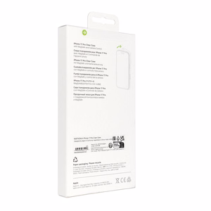 iPhone 17 Pro permatomas dėklas su MagSafe