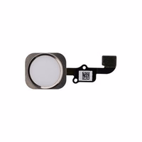 HOME BUTTON IPHONE 6 4.7 / 6 PLUS 5.5 sidabrinis