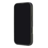 Audi tikros odos magnetinis MagSafe kietasis dėklas iPhone 16 6.1" juodai raudonas AU-TPUPCMIP16-R8/D3-RD