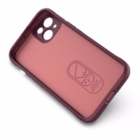 Magic Shield Case dėklas telefonui iPhone 14 Plus elastingas šarvuotas dėklas bordo
