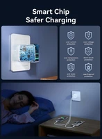 Įkroviklis Joyroom JR-TCF21 20W USB-C/USB-A baltas