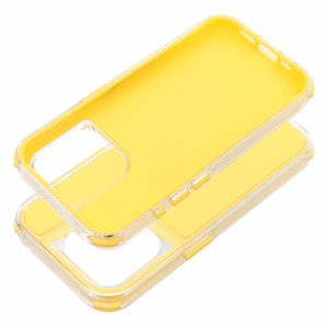 MATRIX dėklas telefonui IPHONE 15 Pro geltonas