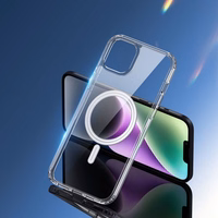 Dėklas Dux Ducis Clin Magsafe Apple iPhone 15 Plus skaidrus