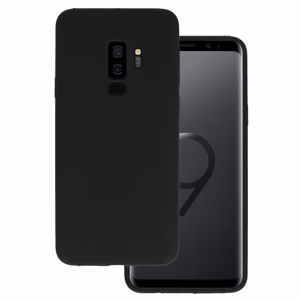 Dėklas silikoninis Lite telefonui Samsung Galaxy S9 Plus juodas