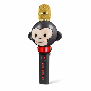 "Maxlife BT" mikrofonas su garsiakalbiu Animal MX-100 juodas