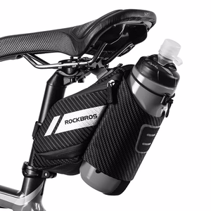 Rockbros C32BK balnelio krepšys 1.5 l su kišene gertuvei - juodas