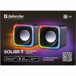 DEFENDER GARSINIAI SOLAR 7 2.0 6 W LED USB 65117