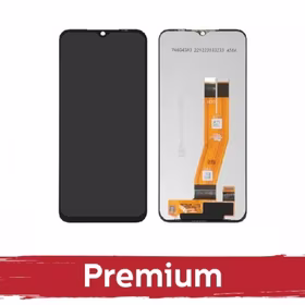 LCD ekranas suderinamas su Samsung A146B A14 5G / A145F A14 4G juodas OEM