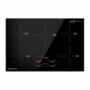 AMZCHEF CE-FS-I95S-GFFDD0 5-zone induction cooktop