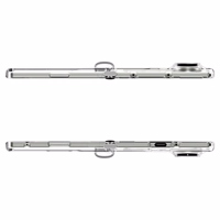 Spigen Tough Armor Pro Mag Magnetinis dėklas telefonui Samsung Galaxy Z Fold 7 - skaidrus ir baltas