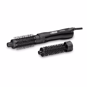 BaByliss Shape & Smooth AS82E – kaitinamas plaukų tiesinimo šepetys, 800 W, juodas