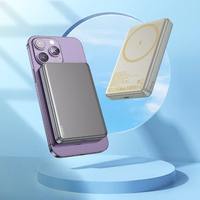 Išorinė baterija Power Bank Hoco Q26A PD20W Magnetic 10000mAh juoda