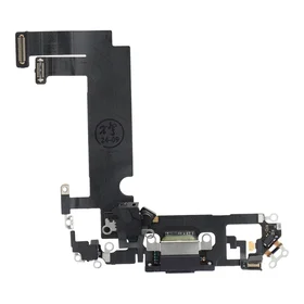 Įkrovimo lankstus USB IPHONE 12 mini juodas (ištrauktas)