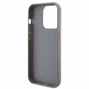 Guess Sequin Script Metal dėklas telefonui iPhone 15 Pro Max - sidabrinis