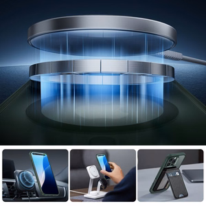 ESR Klasikinis Pro rinkinys Halolock Magnetinis dėklas telefonui iPhone 16 Pro Max (m) - žalias (m)