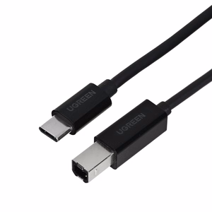 Ugreen 50446 USB laidas USB 2.0 2 m USB C Mini-USB B juodas