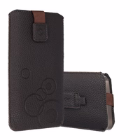 "WONDER Deko" dėklas (L dydis), skirtas "Iphone 13 Mini/12 Mini/SE 2020/2022/7/8 chocolate