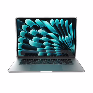 Speck SmartShell dėklas, skirtas MacBook Air 15" (M5 / M4 / M3 / M2, 2023–2026), skaidrus