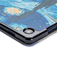 Dėklas Reach Smart Leather Samsung X210/X215/X216 Tab A9 Plus 11.0/X230/X235/X236 Tab A11 Plus 11.0 starry night