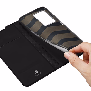 Dux Ducis Skin Pro dėklas su atvartu Realme Narzo 50A juodas