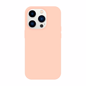 Tel Protect silikoninis Premium dėklas telefonui Iphone 15 Pro šviesiai rožinis