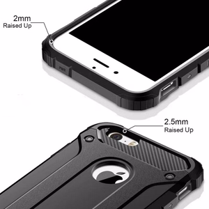 ARMOR dėklas telefonui IPHONE 6/6S juodas