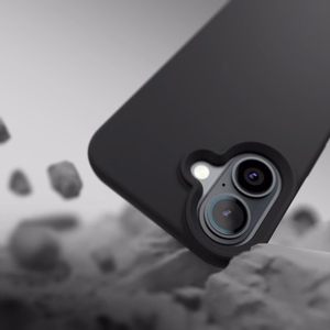 Etteri Silikoninis Mag dėklas for iPhone 17 juodas