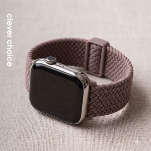 Crong Wave Band pintas Apple Watch dirželis, 44/45/46/49 mm, rudas