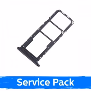 SIM laikiklis suderinamas su Samsung A057 A05s SIM laikiklis / juodas / (Service Pack)