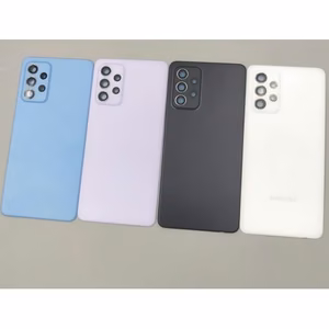 Galinis dangtelis skirtas Samsung A525 A52 / Awesome Black / (su kameros stikliuku) HQ