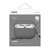 Uniq Lyden DS AirPods Pro 2 dėklas - pilkas ir juodas