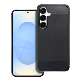 Anglies pluošto dėklas telefonui SAMSUNG S25 - juodas