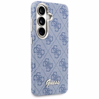 GUESS dėklas for SAMSUNG S26 GUHMS26S5P4FWMSB (4G Script MagSafe) mėlynas