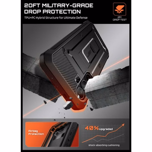 Supcase Unicorn Beetle Pro  Samsung Galaxy S26 FE dėklas, juodas