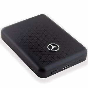 Išorinė baterija Mercedes žvaigždžių rašto Magnetinis 5W 3000mAh - juoda