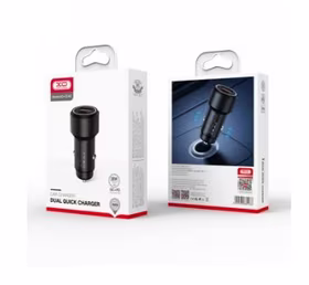 Įkroviklis automobilinis XO Design CC42 (1xUSB; 1xUSB-C; 38W) juodas