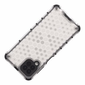 Honeycomb dėklas apsauginis su TPU buferiu Samsung Galaxy A22 4G mėlynas