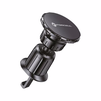 FORCELL F-GRIP MagElite magnetinis automobilio laikiklis oro angai juodas
