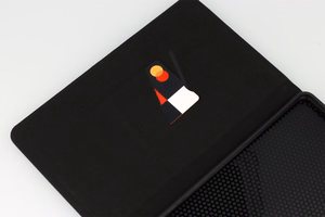 Smart Book MAGNET Dėklas planšetiniam kompiuteriui SAMSUNG GALAXY TAB S9 FE PLUS/S9 FE PLUS 5G juodas