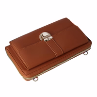 Megztas krepšys telefonui GCW06 rudas