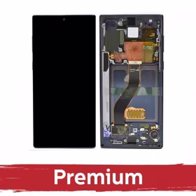 LCD ekranas suderinamas su Samsung N975 Note 10 Plus su rėmeliu / Aura Glow / OEM