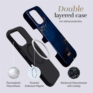 MIO Midnight Sparkle Magsafe Dėklas Samsung S25+ 5G