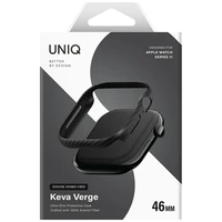 Uniq Keva Verge Case for Apple Watch 46mm - Black