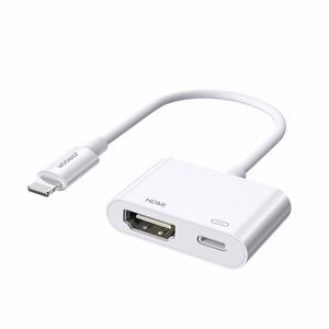 Joyroom S-H141 adapteris Lightning (vyr.) - HDMI FullHD 1080p 60Hz (mot.) / Lightning (mot.) - baltas