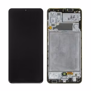 LCD Display Compatible With Samsung A325 A32 4G Black with Frame HQ