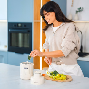 Многофункциональный кухонный комбайн Momini KiddoChef 10 в 1 для детского питания