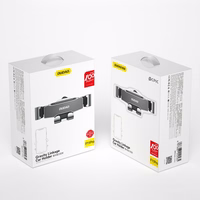 Automobilinis laikiklis Dudao "F11Pro" juodas  (ne magnetinis / grotelėms)