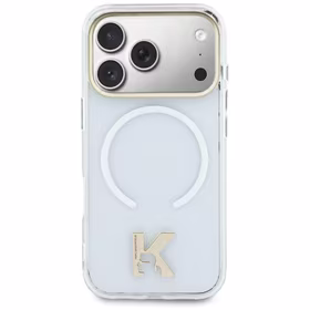 Karl Lagerfeld IML K Head Logo MagSafe Dėklas for iPhone 17 - Clear