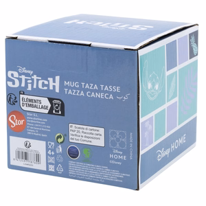 Disney Stitch Pineapple 3D keraminis puodelis dovanų dėžutėje, 325 ml
